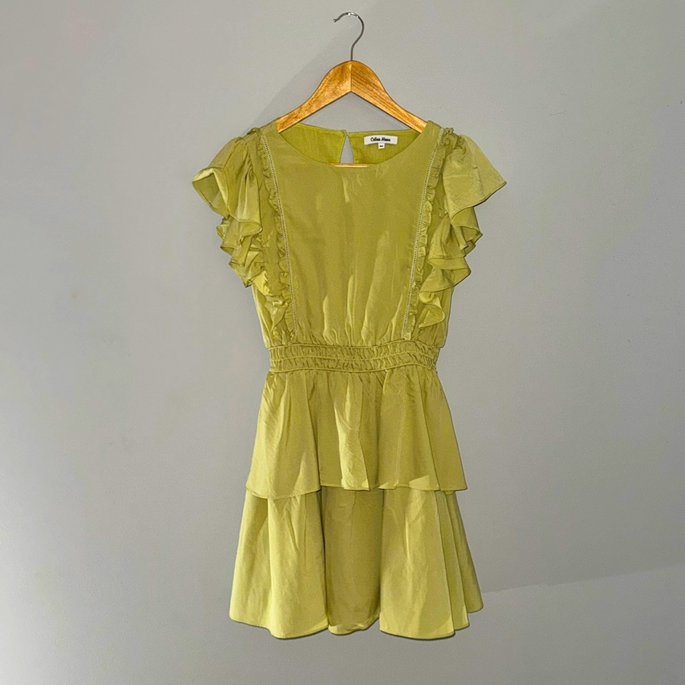 Celina Moon Green Dress